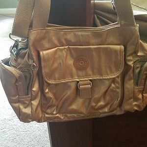 Kipling metallic purse